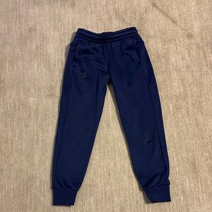 Under Armour Navy Jogger Pants, boys size small